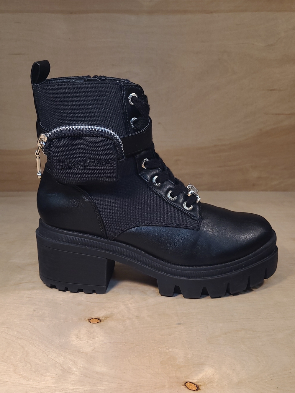 Juicy CoutureWomen's Quentin Combat Boots Womens Size 6.5